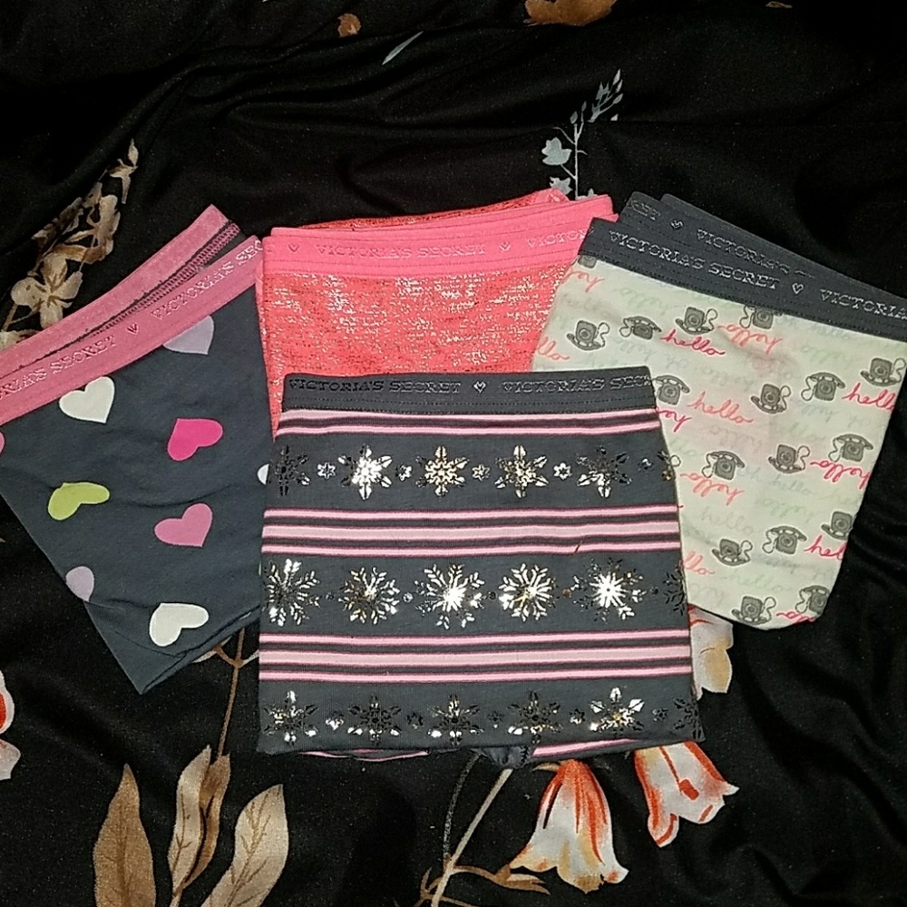 BUNDLE - 4 Hiphugger panties